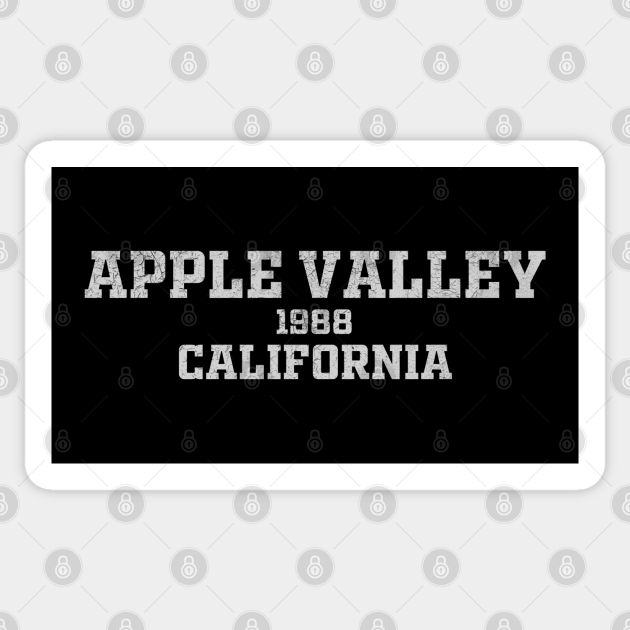 Apple Valley California Apple Valley California Sticker TeePublic